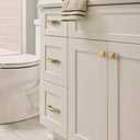 3 x Amerock | Cabinet Pull | Champagne Bronze | 3 inch (76 mm) Center-to-Center | Extensity | 1 Pack | Drawer Pull | Cabinet Handle | Cabinet Hardware