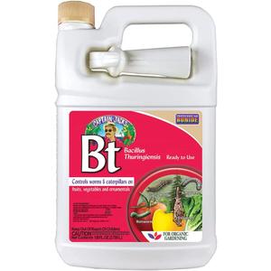 Bonide Captain Jack's Thuricide BT, 128 oz Ready-to-Use with Sprayer, Kills Worms and Caterpillars in Home Garden, For Organic Gardening