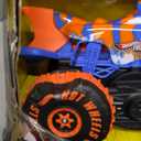 Hot Wheels Monster Trucks Remote Control Toy Vehicle, Large-Scale RC Tiger Shark Climber with 3 Modes of Play for Racing, Climbing & Stunting