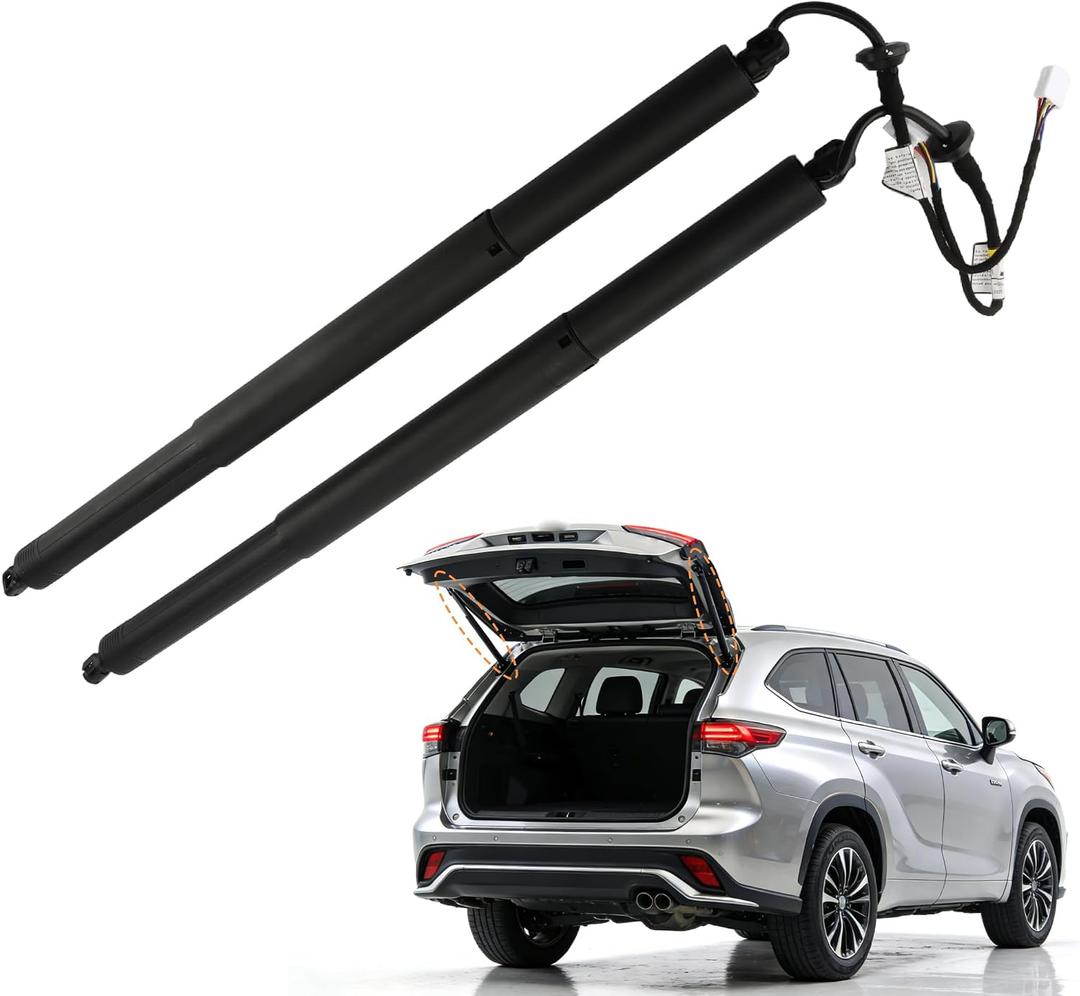 68920-0E050 68910-0E070 Power Liftgate Struts for 2020-2025 Toyota Highlander Rear Hatch Struts Electric Hatch Lift Actuator Support Shock Replacement #689200E050 689100E070 