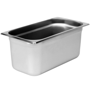 Deep Steem Tabel Pans Third Size, Anti-jam Stainless Steel