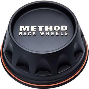 Method Race Wheels Center Cap, UTV Push Through, Black