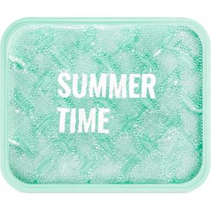 Cooling Seat Cushion & Reusable Ice Mat - Foldable Portable Pad for Stadium Bleachers, Sports Events, Camping & Outdoors, Green