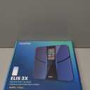 RENPHO Smart Scale for Body Weight, Body Fat Scale for BMI, Body Fat, Muscle Mass, High Accurate Bathroom Scale with Large VA Dispaly, 18 Body Composition, 400lb, ELIS 3X (Dark Blue)