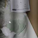 12" Gold Pendant Lights 2 Pack Glass Globe Pendant Light Fixture Bedroom Mid Century Modern Pendant Lighting Brass Pendant Light for Kitchen Island Bedroom Living Room (Bulb Incl.)