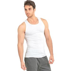 Knocker Men's 3 pc Tank Top Undershirts A-Shirt, Size L