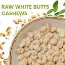 SANO West African Premium Raw Cashew Nuts 32oz (2lb) 100% Natural Unsalted Raw Unroasted Cashews | Non-GMO Cashew Nuts | Whole Cashews Unsalted for Snacking, Cooking & Vegan Recipes