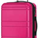 KYME Carry on Luggage,Carry On Suitcase With Wheels,20 Inch,Magenta, Expandable Carry-On 20-Inch