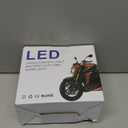 LED Trailer Light Kit - Round 16LED Tail Lights With Rubber Ring, Stop Brake Running Reverse Lamps for Trucks (4pcs, Red and White)