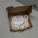 European Travel Plug Adapter with USB C, Multi Country Outlet Adapter with 3 AC Outlets and 4 USB Ports, Type C Plug Adapter for US to Most of Europe Iceland Spain Italy France Germany etc