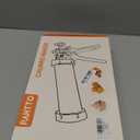 Churro Maker Machine, 3-in-1 Multifunctional Hollow Churros Machine, Churreras para Churros, Stainless Steel Churro/Cookie Making Kit with Piping Bag, 2 Brushes, 10 Discs and 7 Icing Piping Nozzles (Orange)