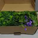 20 Bundles Artificial Flowers for Outdoors, UV Resistant Fake Plants with Faux Plastic Greenery Shrubs – No Fade, Low-Maintenance, Perfect for Hanging Planters, Porch, Garden, Window Box, Home Decor