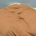 Large Floor Pillow Kids Round Floor Cushion Seating, 35 inches Big Circle Pillow, Round Pillows Seating for Children, Oversized Mat for Reading Nook Teepee Playroom Nursery Canopy Brown (Large (Pack of 1))