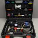 BILITOOLS Radiator Coolant Pressure Tester & Vacuum Refill Kit, 28-Piece Universal Cooling System Radiator Leak Tester & Refiller