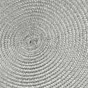 AHHFSMEI Round Placemats Set of 6 Heat Resistant Washable Non-Slip Woven Braided Table Mats for Dining Table Kitchen & Home Decor (Grey B)