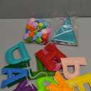 Happy Birthday Banner Pre-Strung Felt Birthday Banner with Rainbow Felt Ball Garland, Reusable Happy Birthday Decorations for Party & Room Decor, Birthday Party Decorations for Women Men Boys Girls