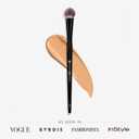 BK BEAUTY - NIKKI LA ROSE N16 PRO CONCEALER BRUSH Precision Blending for Under-Eye & Spot Concealing, Flawless Coverage Without Streaks