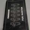 A-Premium Fuel Injectors Compatible with BMW 323i, 325i, 325xi, 328i, 328i xDrive, 328xi, 330Ci, 330i, 330xi, X5, 525i, 525xi, 528i, 530i, X3, 128i, Z4, 2.5L 3.0L, Set of 6, Replace# 13537531634