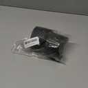 PATIKIL Ladder Non Slip Feet 3"/76mm, 2Pcs Rubber Round Foot Protective Mat Cushion Replacement for Telescopic Folding Extension Ladder Protection, Black