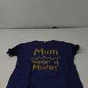 Women Funny Mom T Shirt Manager Shirt Mom Life Tee Fantastic Mama Shirt Magic Mom Shirt Mothers Day Tee Tops (Large, Deep Blue)
