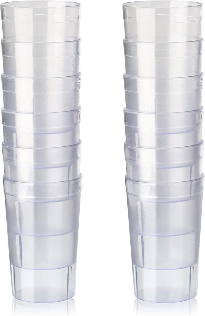 New Star Foodservice | Restaurant-Grade Beverage Tumblers (Clear (Set of 72), 5 oz)