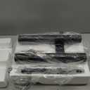 Modern Outdoor Pendant Lights with Motion Sensor, Exterior LED Hanging Lights 3000K Warm White, Black Dusk to Dawn Chandelier Lighting Fixture Ceiling Mount for Porch, Entrance, Entryway