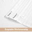 ZJDECOR Buffalo Plaid Kitchen Curtains 24 Inches Length,White Crinkled Not-See-Through Sheer Tier Cafe Curtains,Farmhouse Window Treatment for Living Room Kitchen,Rod Pocket,26" Wx24 L(Pack of 2)