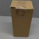 Bivvclaz Pencil Pen Holder for Desk, Wooden Office Desk Organizers and Accessories with 4 Slots for Countertop, Makeup Brush Holder Organizer for Bathroom Vanity, Silverware Caddy for Party, Black