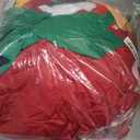 10FT Christmas Inflatable Outdoor Decoration, Sitting Elf Inflatable Christmas Blow up Yard Decorations with LED Lights, Elf Outdoor Decoration for Garden Lawn Roof