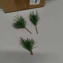 50PCS Artificial Pine Branches, Mini Pine Needles Realistic Christmas Greenery Picks for Crafts and Decorations