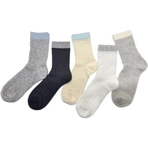Breathable Socks for Women and Girls, 5 Pack Cute Cotton Novelty Sock