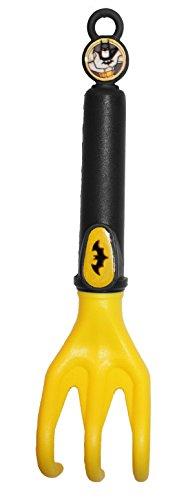 Midwest Quality Gloves SFB411K-K-AZ-6 Super Friends Batman Garden Cultivator Fork, Toddler, Yellow/Black