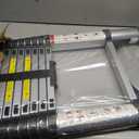 VEVOR Telescoping Ladder, 12.5ft Stainless Steel Lightweight Extension Ladder, Multi-Button Retraction Collapsible Ladders, 330LBS Capacity & Non-Slip Feet, Portable 13-Step Ladders for Home, RV, Loft