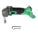 Metabo HPT 18V MultiVolt™ Cordless Nibbler | Tool Only - No Battery | For Ribbed Metal Panels | 180 Degree 3-Stop Die Holder | CN18DSLQ4