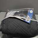 TAOCOCO 100% Waterproof Loveseat Recliner Cover, Non Slip Split Recliner Couch Cover with Elastic Straps, Washable Reclining Sofa Cover Furniture Protector for Kids, Pets(2 Seater, Charcoal Gray)