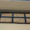 Halatool 2 Pack 30 Inch Window Box with Coco Liner Sturdy Metal Deck Railing Planter with Coconut Coir Basket Liners for Windowsill Fence Porch Balcony and Patio Outdoor Indoor Lawn