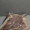 Kelarea Living Room Rug, 5x7 Rug Modern Abstract Washable Rugs Brown Foldable Faux Wool Vintage Carpets, Non Slip Rug for Bedroom, Dining Room, College Dorm, Kids Playroom, Home Office