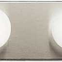 Kichler Linear 48" Bathroom Vanity Light Fixture, 8-Light Modern Brushed Nickel Bath Bar for Bathroom Lighting over Mirror, Transitional Style (48" x 4.25" x 2"), 628NI