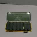 Pill Organizer, Weekly Pill Dispensers, 3 Times A Day, 7 Day Pill Box, Large Compartments Travel Pill Container, Moisture-Proof Medicine Dispenser Pill Case for Fish Oil Vitamins (Dark Green)