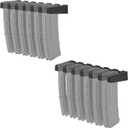 Aoanoko PMAG Rack Wall Mount,Mag Holder|AR Magazine Hodler|Wall Mount Display Mag Storage,Home Magazine Storage Rack,Mag Rack for Gun Safe,Locker,Cabinet,Wall