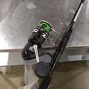 PENN 10’ Pursuit IV 2-Piece Fishing Rod and Reel (Size 4000) Surf Spinning Combos, 10’, 2 Graphite Composite Fishing Rod with 5 Reel, Durable and Lightweight, Black/ Silver