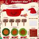 Set of 6 Cute Crochet Coasters Handmade Succulent Plant Coasters Crochet Plant Pot Coaster with Inspirational Message,Drink Cup Mats for Home Office Table Decor,Crochet Gifts for Plant Lovers