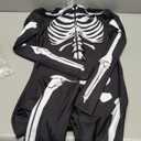 Morph Mens Skeleton Costume, Adult Skeleton Costume, Halloween Skeletons Suit Adults, Halloween Costumes for Men, Small