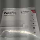 PureFit Super Stretch Sofa Slipcover  Spandex Non Slip Soft Couch Sofa Cover, Washable Furniture Protector with Non Skid Foam and Elastic Bottom for Kids, Pets Loveseat, White (Medium)