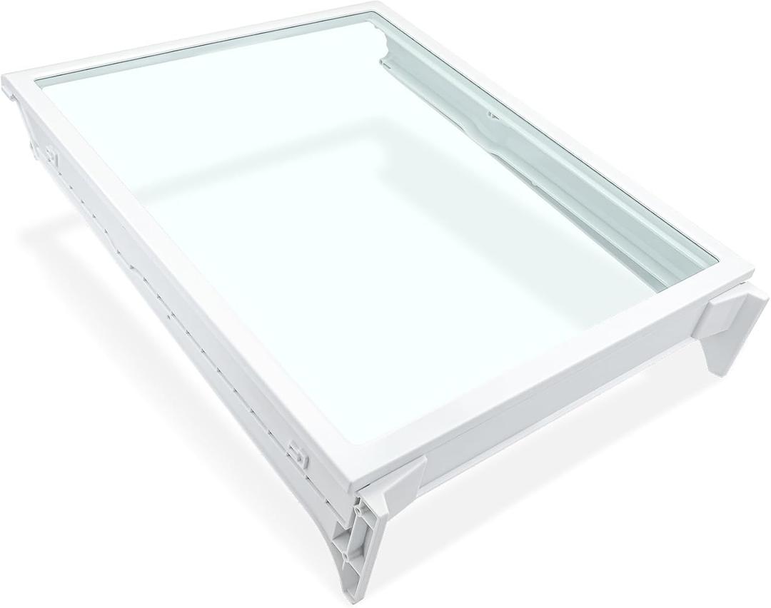 5304508067 Crisper Drawer Cover, Compatible with Frigidaire, Crosley, White-Westinghouse, Kenmore Refrigerator, FFHB2750TD0, 25370347410, etc, Replacement 5304519462, 5304508410 Drawer Cover, 16"W x 20"L