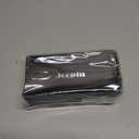 Joopin Big Womens Sunglasses Polarized Trendy Sun Glasses Large Rectangle UV Protection Rhinestone Sunnies (C06-diamond Black + Gradient Purple)