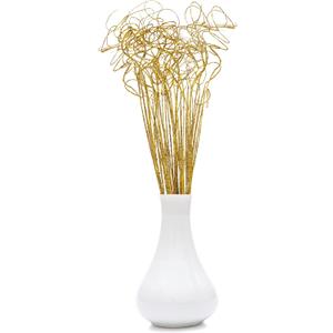 WILLBOND 30 Pieces Curly Ting Branches Ting Glitter Branches Vase Filler Floral Crafts Home Decoration for Home Office Party Hotel Restaurant Patio or Yard Decor(Gold)