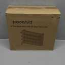 SpaceAid Spice Rack Organizer with 24 Spice Jars, 386 Spice Labels, Chalk Marker and Funnel Set for Cabinet, Countertop, Pantry, Cupboard or Door & Wall Mount -24 Jars, 11.8" W  10.8" H, Black