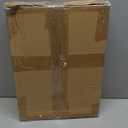 Bamboo Corner Bread Box for Kitchen Countertop, Large Bread Container Storage Bamboo Wooden Farmhouse Bread Box with Window Bread Holder