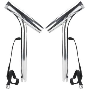 NovelBee 2pcs Stainless Steel Outrigger Boat Fishing Rod Holder,Fishing Pole Holder for Marine Boat Yacht